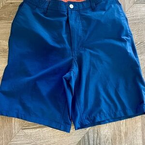 Southern Tide Vibrant Blue Flat Front Shorts